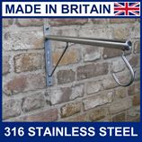 tube stainlesss steel hanging basket bracket