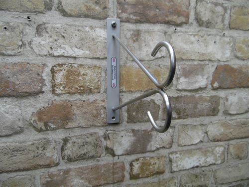 short 5mm rod stainless steel hanging basket bracket