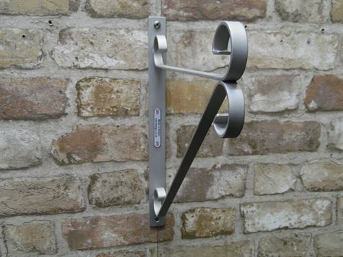 large scroll stainless steel hanging basket bracket