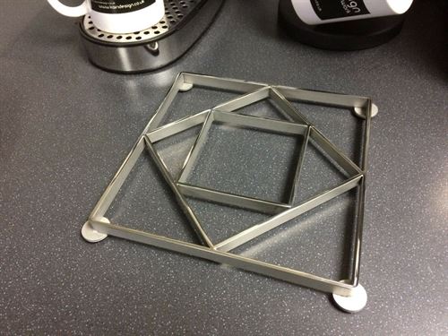 stainless steel trivet